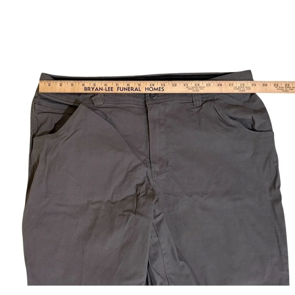 Columbia Men's Straight Fit Carpenter Pants Gray Sz 38x32 Classic Design ripstop